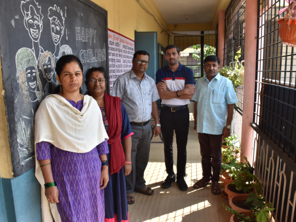 Student kit Distribution in Srirampuram